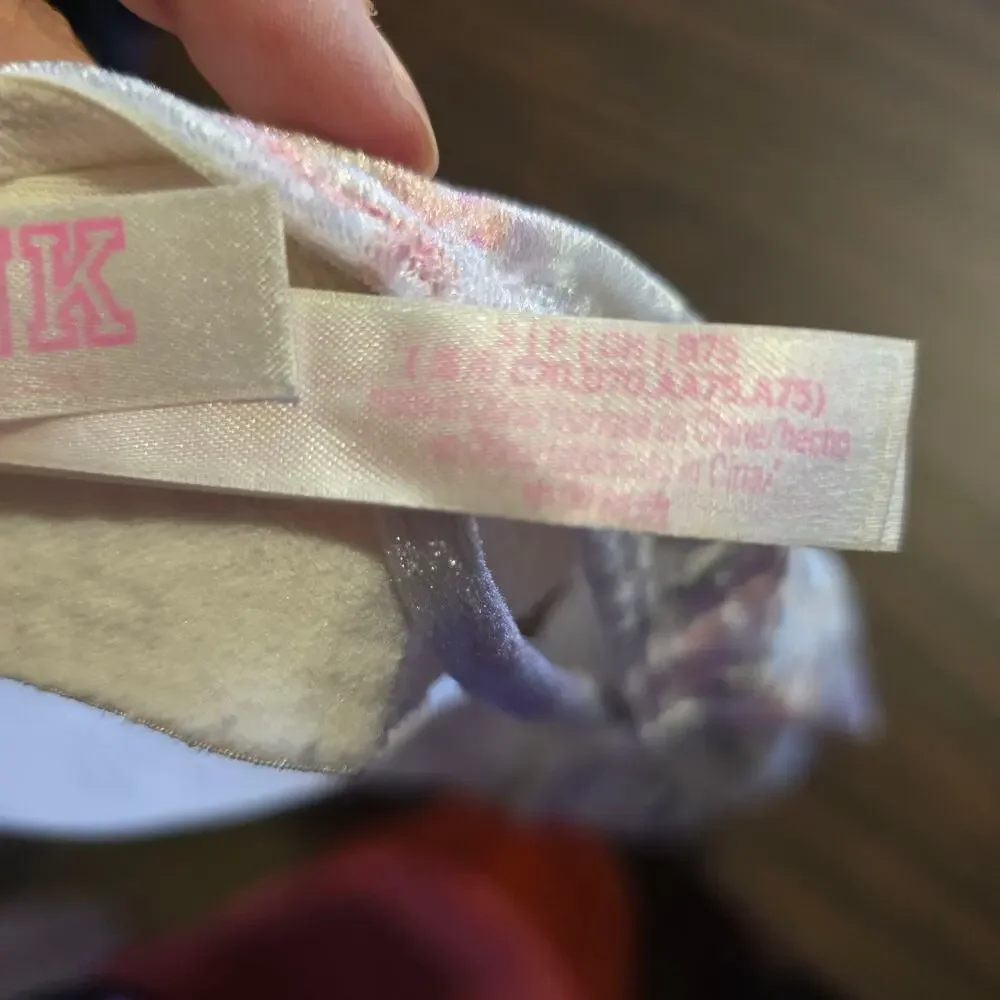 Victoria's secret velvet bra Small unlined